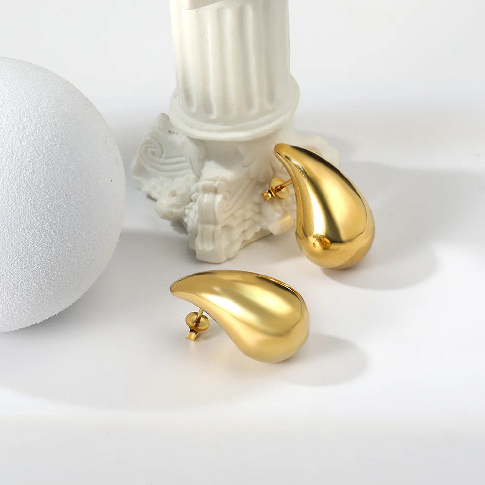Gold Drop Earrings