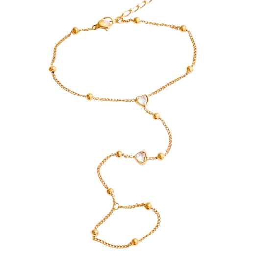 Heart hand chain